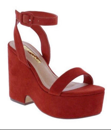 Katia Wedge Heels-  Orange